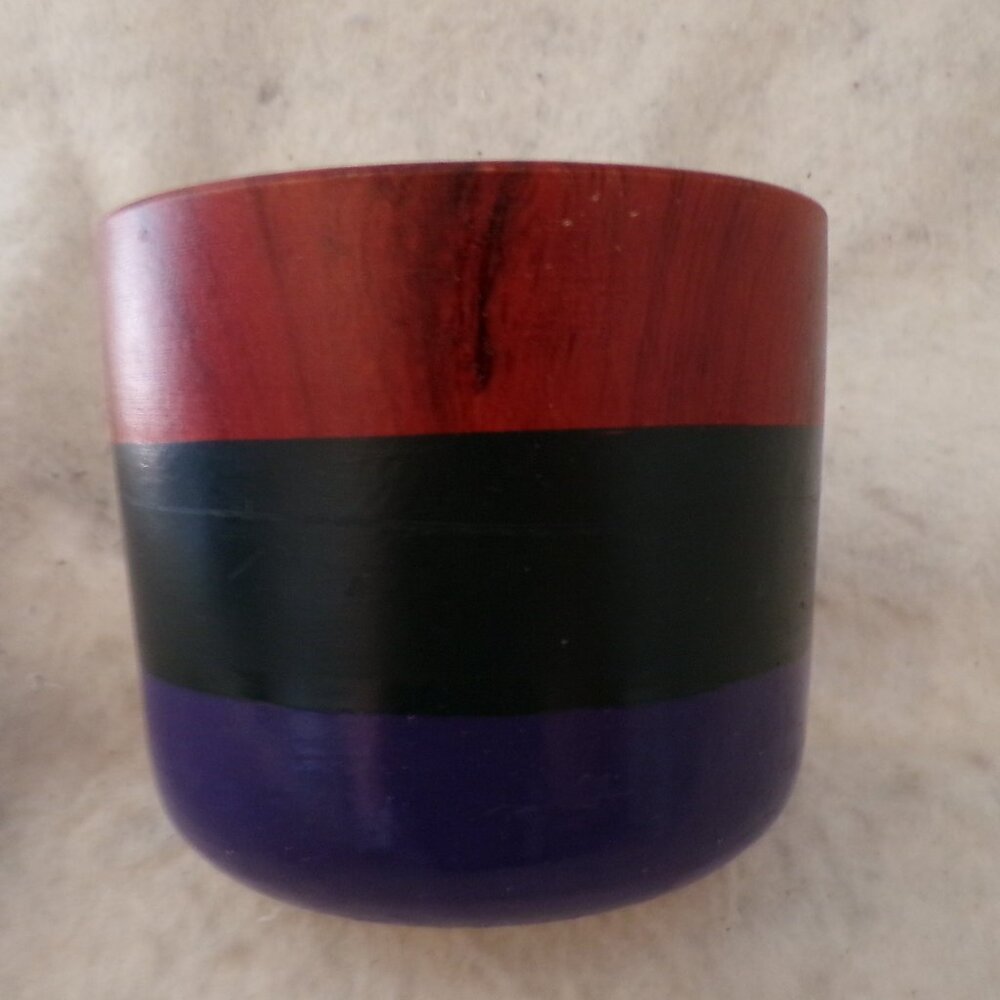 Rocket Farms Cabin Stripe Ceramic Pot Planter Holder